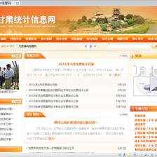 甘肅統(tǒng)計信息網(wǎng)建設成功案例